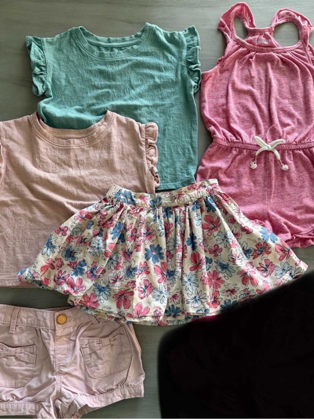 Girls 3T Summer Bundle: 6 piece-Gymboree, Calvin Klein, Cat & Jack